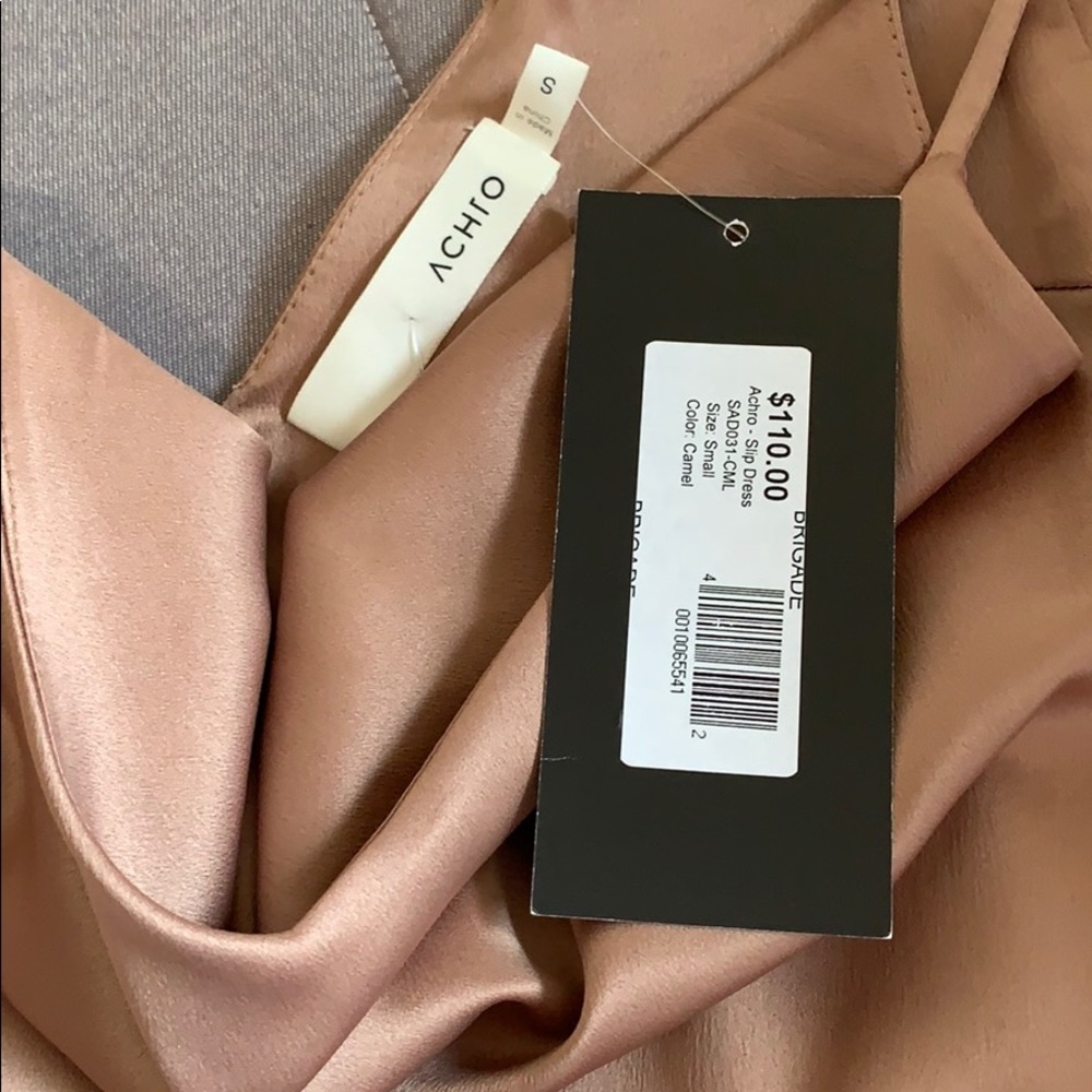 SOLD — Achro rose gold slip dress NWT - Picture 3 of 6
